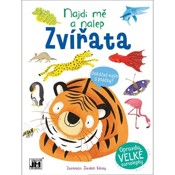 Bystrá hlava Najdi mě a nalep Zvířata