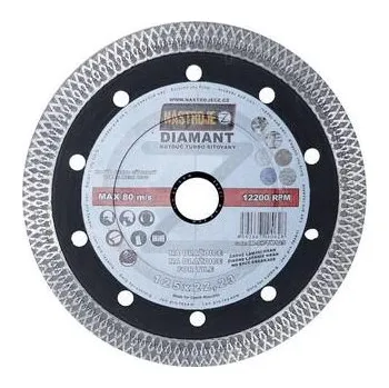 Řezný kotouč NÁSTROJE CZ Kotouč diamantový TURBO síťovaný 125x1,6x22mm - IM-DK-TM125