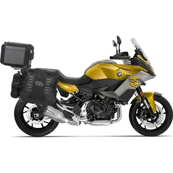 Zavazadlo na motocykl Kompletní sada sedlových brašen SHAD TERRA TR40 a černého hliníkového 55L topcase, včetně montážní sady SHAD BMW F 900 XR