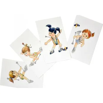 samolepka Samolepka mažoretka 56ks - celé balení