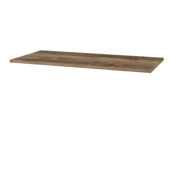 Koupelnový nábytek Dřevojas Odkládací deska ODD 100 (tl. 18 mm) - D21 Tobacco
