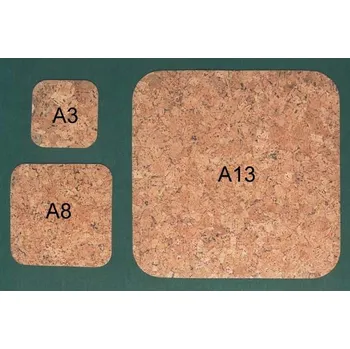 prostírání podl.korek 15x15 ČTVEREC