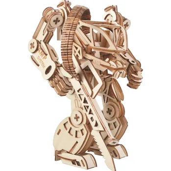 Dřevěná hračka Woodcraft Dřevěné 3D puzzle AMP Powersuit