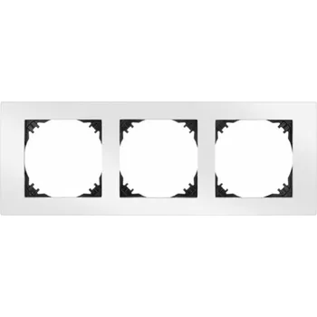 Rám na obraz Electro-Plast Vestra trojitý rám bílý