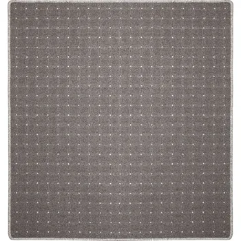 Koberec Kusový koberec Udinese hnědý čtverec, 100x100, hnědá, chodba / předsíň, Condor Carpets - 1 rok na vrácení + DOPRAVA ZDARMA k Vám i zpět