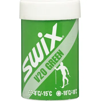 Zimní sport Stoupací vosk Swix V20 zelený - 45 g