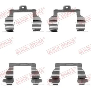 Brzdový komplet QUICK BRAKE Sada příslušenství, obložení kotoučové brzdy 109-1291