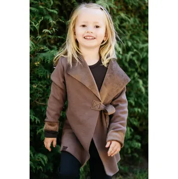 Dámský svetr světle hnědý kardigan z warmkeeperu