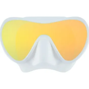 Potápěčská maska Maska potapěčská NABUL - zrcadlový zorník, Aqualung bílá