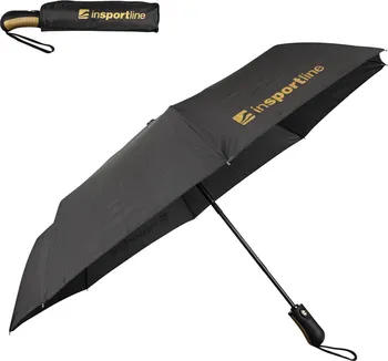 Deštník inSPORTline Umbrello II černý/zlatý