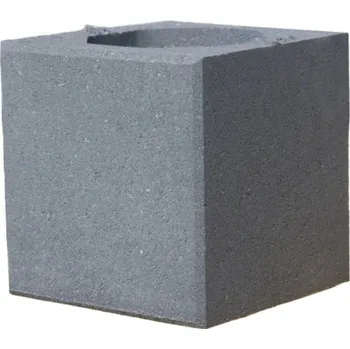 Plot CS-BETON CSB SOLOBLOK půlka 20/20/20 šedá