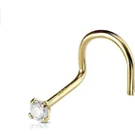 Šperky4U Piercing do nosu ZL01127C-YG…