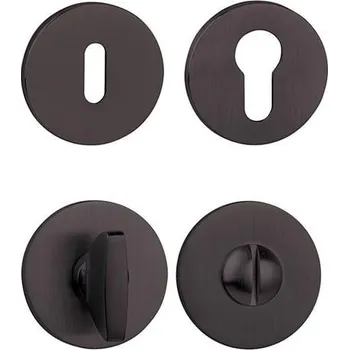 Dveřní kování TI - ROZETA - R 5S rozety BB ANT PVD - Antracit PVD (162)