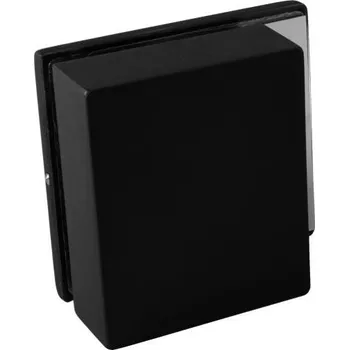 Nábytkové kování TI - Protikus pro zámek na sklo 4019 BS - Černá matná (153)