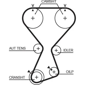 ozubený řemen GATES T313