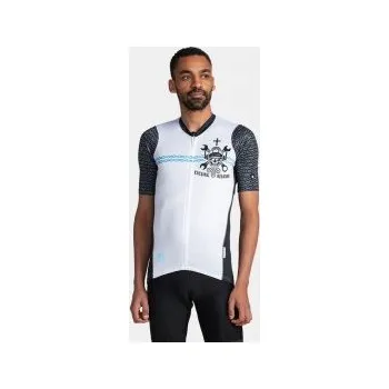 cyklistický dres Kilpi RIVAL-M bílá XXL; Bílá dres + DÁREK DLE VÝBĚRU!