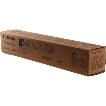 Počítačové příslušenství Toshiba T-FC616EY 6AK00000379 žlutý (yellow) originální toner