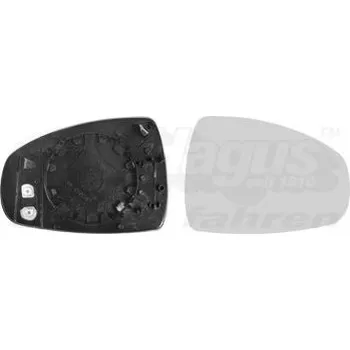 Autosklo Sklo do zrcátka, vnější zrcátko VAN WEZEL 0301838