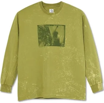 Pánské tričko TRIKO POLAR Leaves And Window L/S - zelená - XL + při osobním odběru 1 177 Kč