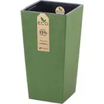 Květináč URBI SQUARE ECO s vkladem zelená