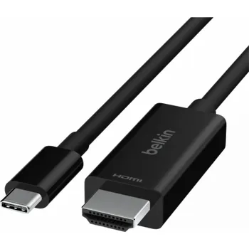 Video kabel Belkin USB-C auf HDMI 2.1 Kabel 2m, schwarz AVC012bt2MBK