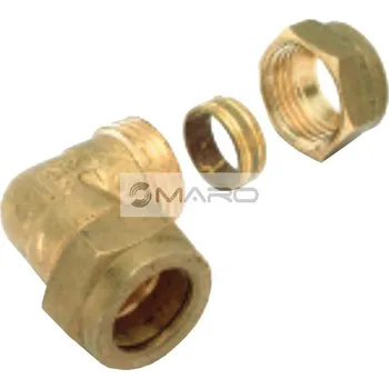 rozdělovač topení Comap Spojka svěrná rohová J512 pro Cu trubky 22 x 22 mm, 8512099