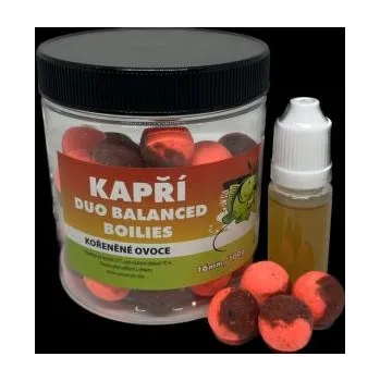 Boilies Kapří Duo Balanced boilies 20mm 100gr Kořeněné ovoce