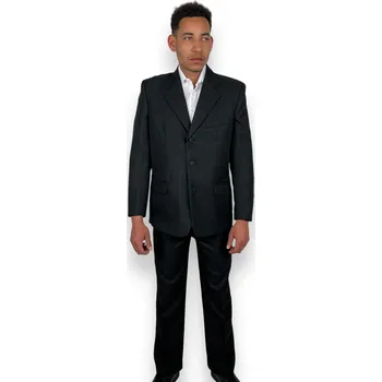 Ransel Pánský společenský set černé barvy Barva: Černá, Velikost: 46