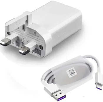 Huawei USB Super Charger Nabíječka pro UK s rychlonabíjecím kabelem