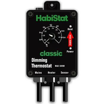 Teraristika HabiStat Dimming Thermostat - stmívací 16 - 34°C (Standard) černý