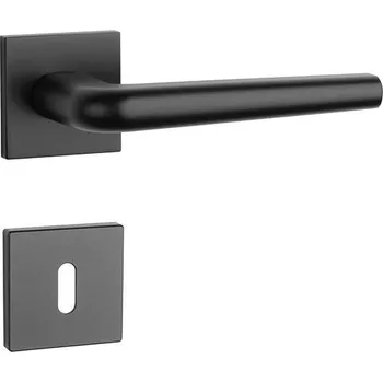 Dveřní kování AT - FUNKIA - HR 7S rozety BB, klika/klika BS - Černá matná