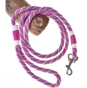 Hobby horsing Hobby Horse - vodítko proužek růžové