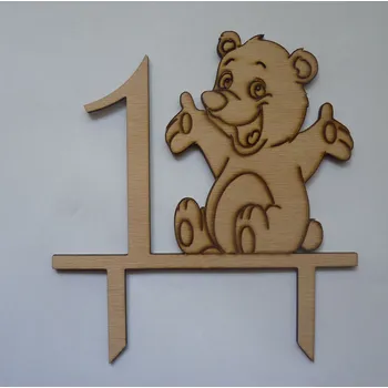 Dortový zápich s medvídkem