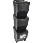 Odpadkový koš na tříděný odpad sada 3 ks KO-Y54230540