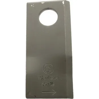 Levý žací nůž 112x48x21mm Pöttinger 434969 GRANIT 51579