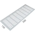 SRL - ALFA větrací mřížka šířka 150 x 500 mm 150 mm, 500 mm Bílá komaxit