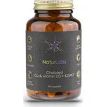 NaturLabs Vápník chelátový + D3 & K2, 90 kapslí Doplněk stravy