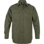 Košile RipStop oliv (Maskáčové a vojenské košile. Vyrobena z velice příjemného materiálu 100% bavlna - RipStop, klasického střihu s dlouhým rukávem.)