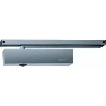 Zavírač dveří GZ - TS 5000 Samozavírač s kluznou lištou samozavírač TS 5000 L s kluznou BG lištou (lišta pro montáž na stranu proti pantům) Stříbrná