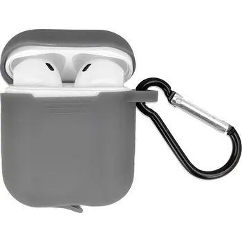Příslušenství pro sluchátka Beweare Silikonové pouzdro na Apple AirPods / AirPods 2 - šedé