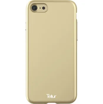 Pouzdro na mobilní telefon Tellur Cover Premium Soft Solid Fusion for iPhone 7 gold