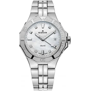 Hodinky Edox Delfin Diver Date Lady 53020-3m-nadn