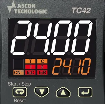 Elektronická součástka Univerzální časovač - čítač - omezovač výkonu Ascon Tecnologic TC42 FLRR