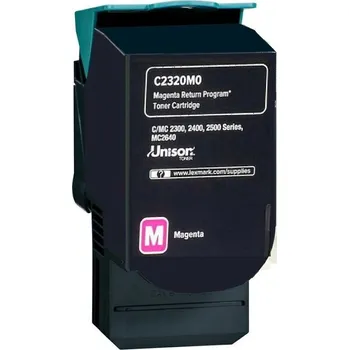 Lexmark C240X30 purpurový (magenta) originální toner