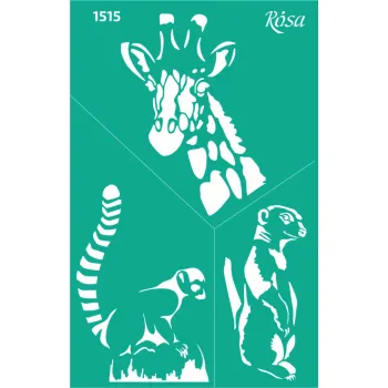 Šablona opakovatelně samolepící 13x20cm – 1515 (Šablona opakovatelně samolepící 13x20cm – 1515)