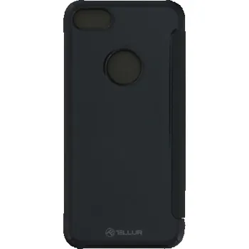 Telefonní příslušenství Tellur Book case Synthetic Leather with mirror for iPhone 8 black