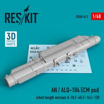 Plastikový model Reskit 1/48 AN / ALQ-184 ECM pod (short version)