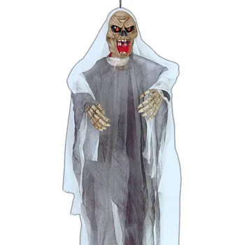 Party dekorace Smrtka 50cm (Halloweenská dekorace do pokoje)