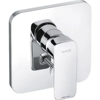 Vodovodní baterie Kludi Pure&Style 406500575 (vanová, podomítková baterie, chrom)