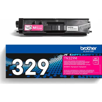 Počítačové příslušenství Originální purpurová tonerová kazeta Brother TN-329 (TN329M)